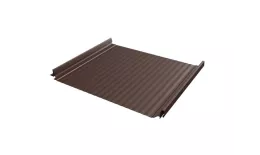 Кликфальц Pro Gofr Grand Line 0,5 Satin Matt TX с пленкой на замках RAL 8017 шоколад. Цена: 1.460 руб. Артикул: 37761