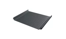 Кликфальц Pro Gofr Grand Line 0,5 Velur X с пленкой на замках RAL 7016 антрацитово-серый. Цена: 1.532 руб. Артикул: 37498