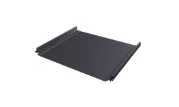 Кликфальц Pro Grand Line 0,45 Drap ST с пленкой на замках RAL 7016 антрацитово-серый. Артикул: 37887