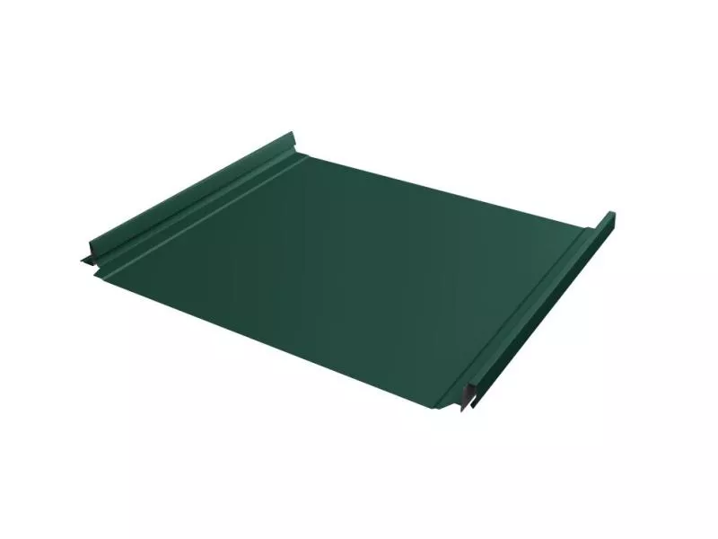 Кликфальц Pro Grand Line 0,45 Drap TR с пленкой на замках RAL 6005 зеленый мох купить в санкт-петербурге