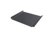Кликфальц Pro Grand Line 0,5 Satin Matt TX с пленкой на замках RAL 7024 мокрый асфальт – Купить оптом и в розницу