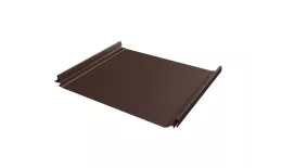 Кликфальц Pro Grand Line 0,5 Satin Matt TX с пленкой на замках RAL 8017 шоколад. Цена: 1.460 руб. Артикул: 37767