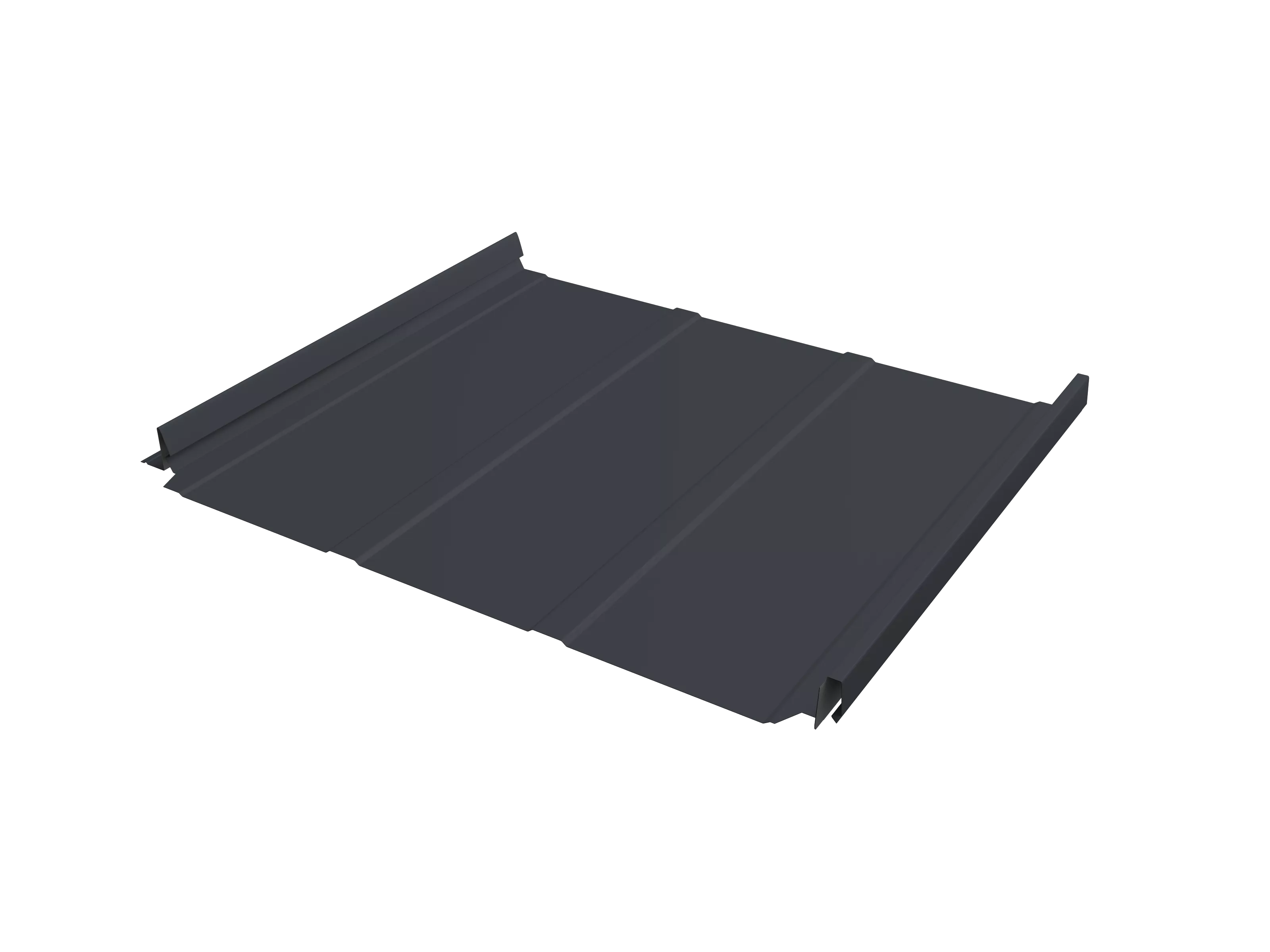 Кликфальц Pro Line Grand Line 0,45 Drap TR с пленкой на замках RAL 7024 мокрый асфальт купить в санкт-петербурге