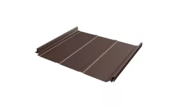 Кликфальц Pro Line Grand Line 0,5 Satin Matt TX с пленкой на замках RAL 8017 шоколад. Цена: 1.460 руб. Артикул: 37774