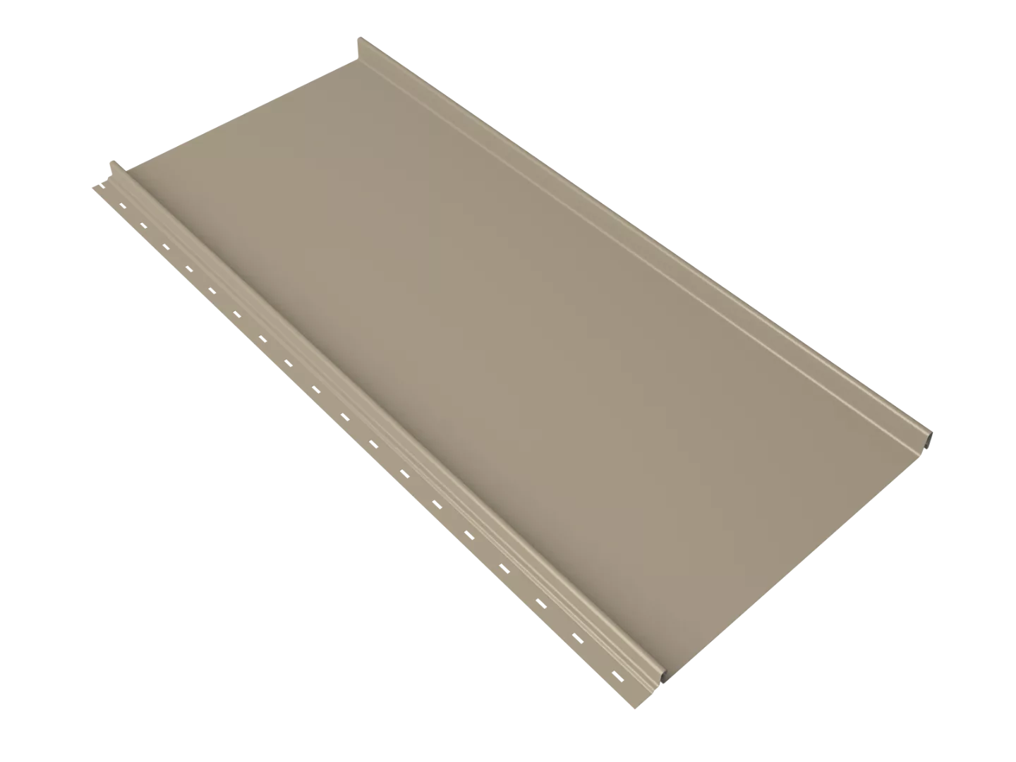 Кликфальц mini Grand Line 0,45 Drap TX с пленкой на замках RAL 1015 светлая слоновая кость купить в санкт-петербурге