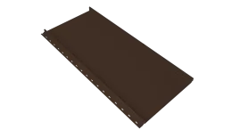 Кликфальц mini Grand Line 0,5 PE с пленкой на замках RAL 8017 шоколад. Артикул: 37445