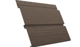 Софит металл с перфорацией Grand Line Квадро брус Print Elite 0,5 мм Choco Wood Шоколадное дерево. Цена: 1.461 руб. Артикул: GrLn01_Nn_39
