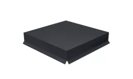 Колпак на столб крышка 390х390мм 0,5 Satin с пленкой RAL 7024 мокрый асфальт. Цена: 1.298 руб. Артикул: 32186