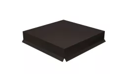 Колпак на столб крышка 425х425мм 0,5 Satin Matt с пленкой RR 32 темно-коричневый. Цена: 1.751 руб. Артикул: 32230