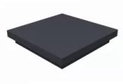 Колпак на столб плоский 550х550мм 0,5 Satin Matt с пленкой RAL 7024 мокрый асфальт – Купить оптом и в розницу