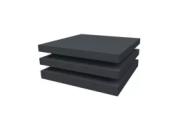 Колпак на столб плоский елка 340х340мм 0,5 Satin Matt TX с пленкой RAL 7024 мокрый асфальт – Купить оптом и в розницу