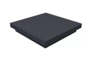 Колпак на столб плоский 835х435мм 0,5 Satin с пленкой RAL 7024 мокрый асфальт – Купить оптом и в розницу