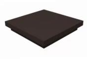 Колпак на столб плоский 345х345мм 0,5 Satin с пленкой RR 32 темно-коричневый – Купить оптом и в розницу