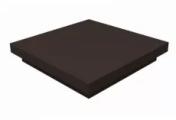 Колпак на столб плоский 230х220мм 0,5 Satin Matt с пленкой RR 32 темно-коричневый – Купить оптом и в розницу