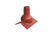 Коньковый элемент Krovent Pipe-Cone красный – Купить оптом и в розницу