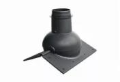 Коньковый элемент Krovent Pipe-Cone черный – Купить оптом и в розницу
