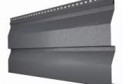 Сайдинг МЕТАЛЛ ПРОФИЛЬ Lбрус-XL-14х335 (VikingMP-01-7016-0.45) – Купить оптом и в розницу
