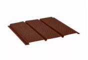 СОФИТ aquAsystem полная перфорация GreenCoat Pural Matt BT 0.5 мм RAL 8017 Шоколад – Купить оптом и в розницу