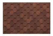 Гибкая черепица Tegola Nobile Tile Вест красно-коричневый – Купить оптом и в розницу
