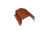Парапетная крышка угольная 100мм 0,5 Satin Matt TX RAL 8004 терракота (2м) – Купить оптом и в розницу