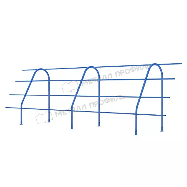 Ограждение кровельное ОК-h1200х3000 мм (5015) купить в санкт-петербурге