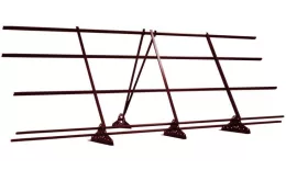 Ограждение кровельное со снегозадержателем на фальц Grand Line 0,9х3м RAL 3011. Цена: 9.417 руб. Артикул: 44079