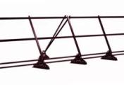 Ограждение кровельное со снегозадержателем на фальц Grand Line 0,9х3м RAL 3005 – Купить оптом и в розницу