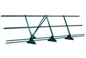 Ограждение кровельное со снегозадержателем на фальц Grand Line 0,9х3м RAL 5021 – Купить оптом и в розницу