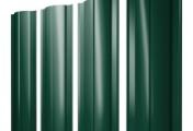 Штакетник Круглый с прямым резом 0,5 Satin Matt TX RAL 6005 зеленый мох – Купить оптом и в розницу