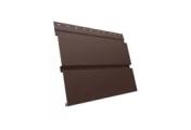 Квадро брус 0,5 Satin Matt TX с пленкой RAL 8017 шоколад – Купить оптом и в розницу