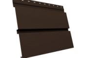 Квадро брус 3D 0,5 GreenCoat Pural BT, matt с пленкой RR 887 шоколадно-коричневый (RAL 8017 шоколад) – Купить оптом и в розницу
