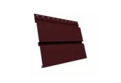 Квадро брус 3D 0,5 Satin Matt TX с пленкой RAL 3005 красное вино – Купить оптом и в розницу