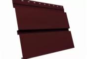 Квадро брус 3D 0,5 Satin с пленкой RAL 3005 красное вино – Купить оптом и в розницу