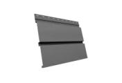 Квадро брус 3D 0,5 Satin с пленкой RAL 9006 бело-алюминиевый – Купить оптом и в розницу