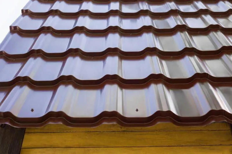 Металлочерепица GL Квинта Уно (Kvinta Uno) 0,5 Velur RAL 6005 зеленый мох купить в санкт-петербурге