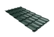 Металлочерепица GL Kvinta Plus 3D 0,5 GreenCoat Pural Matt RAL 6020 хромовая зелень – Купить оптом и в розницу