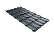 Металлочерепица GL Kvinta Plus 0,5 GreenCoat Pural Matt RR 2H3 темно-серый – Купить оптом и в розницу