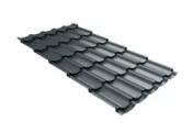 Металлочерепица GL Kvinta Plus 3D 0,5 Quarzit Pro Matt RAL 7016 антрацитово-серый – Купить оптом и в розницу