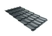 Металлочерепица GL Kvinta Plus 0,5 GreenCoat Pural Matt RAL 7016 антрацитово-серый – Купить оптом и в розницу