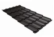 Металлочерепица GL Kvinta Plus 3D 0,5 GreenCoat Pural RR32 темно-коричневый – Купить оптом и в розницу