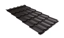 Металлочерепица GL Kvinta Plus 0,5 Rooftop Matte (Стальной Бархат) RR 32 темно-коричневый. Цена: 1.042 руб. Артикул: GrandLineM05_01-32