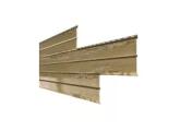 Сайдинг МЕТАЛЛ ПРОФИЛЬ Lбрус-XL-14х335 (ECOSTEEL-01-Сосна-0.5) – Купить оптом и в розницу