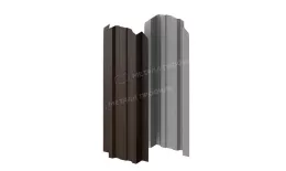 Штакетник металлический МЕТАЛЛ ПРОФИЛЬ LАNE-O 16,5х99 (VALORI-20-DarkBrown-0.5). Цена: 105 руб. Артикул: 39540