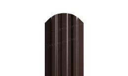 Штакетник Металл Профиль LANE-O (полукруглый верх) PURETAN 0,5 мм RAL 8017 шоколад. Цена: 137 руб. Артикул: MP_Sht_057