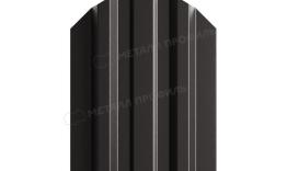 Штакетник Металл Профиль LANE-O (полукруглый верх) PE 0,45 мм RR 32 темно-коричневый. Цена: 89 руб. Артикул: MP_Sht_015