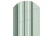 Штакетник Металл Профиль LANE-O (полукруглый верх) PURMAN 0,5 мм Tourmalin светло-зеленый металлик – Купить оптом и в розницу