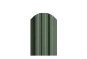 Штакетник Металл Профиль LANE-O (полукруглый верх) VikingMP 0,45 мм RAL 6007 бутылочно-зеленый – Купить оптом и в розницу