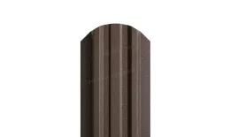 Штакетник Металл Профиль LANE-O (полукруглый верх) VikingMP Е 0,5 мм RAL 8019 серо-коричневый. Цена: 135 руб. Артикул: MP_Sht_054