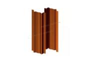 Штакетник металлический МЕТАЛЛ ПРОФИЛЬ LАNE-T 16,5х99 (AGNETA-03-Copper\Copper-0.5) – Купить оптом и в розницу