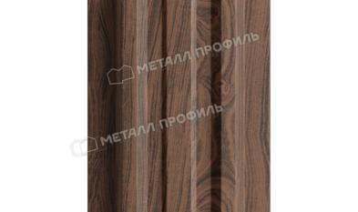 Штакетник Металл Профиль LANE-Т (прямой) ECOSTEEL Matt 0,5 мм Мореный Дуб. Цена: 128 руб. Артикул: MP_Sht_140